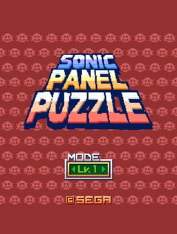 Sonic Panel Puzzle box art